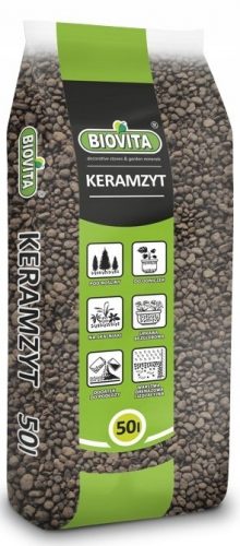 Ghiaia, pietre per il giardino - Keramzyt 4-8mm 50l Biovita