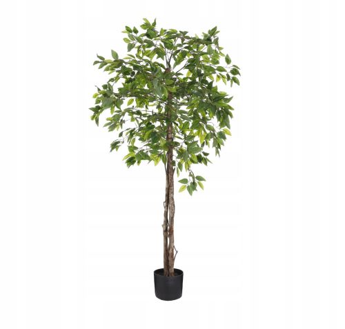 Ficus in vaso, verde, alto, 150 cm, artificiale