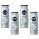  Nivea Men Silver Protect gel doccia per viso, corpo e capelli 500ml