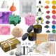 KIT PER REALIZZARE CANDELE, STAMPATORE IN SILICONE, REGALO