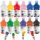  Pitture per poster HAPPY COLOR 12 col x 0,5 l tempera