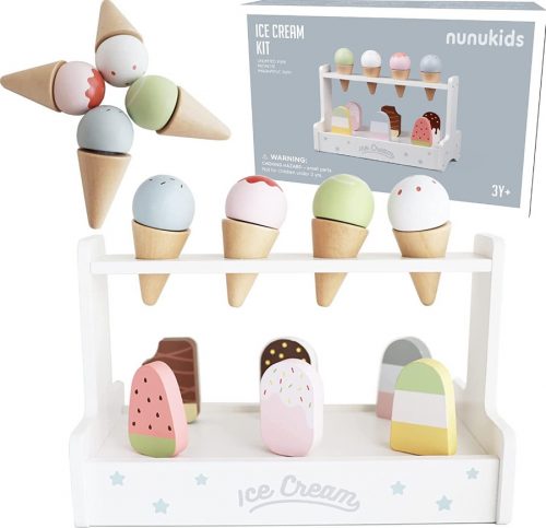  Set in legno della gelateria gelateria PER BAMBINI