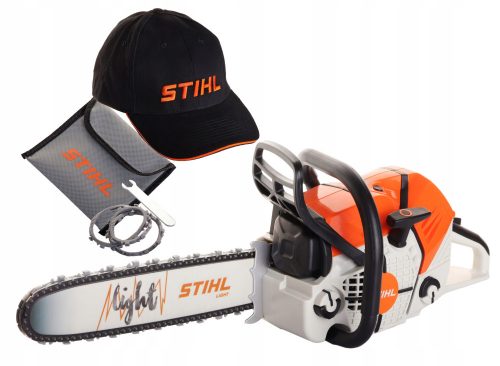 STIHL Set motosega giocattolo a batteria + berretto da baseball Stihl 04207400000