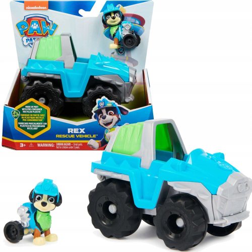  Veicolo Paw Patrol + Rex statuetta 6063452