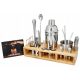 SET BARMAN PER SUPPORTO BEVANDE LIBRO 24 pz