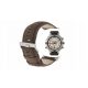  Cinturino in pelle marrone per orologio Timex T2N721