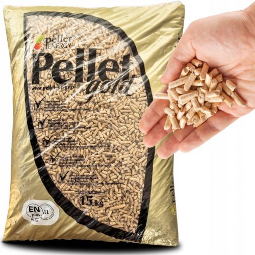 PELLET GOLD PELLET DI LEGNA ECOLOGICO COMBUSTIBILE 15KG