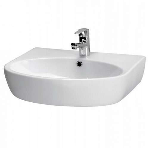 Lavabo da arredo semicircolare Cersanit Parva