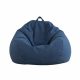  Pouf Borsa da seduta 70x80x50 Blu navy 120L