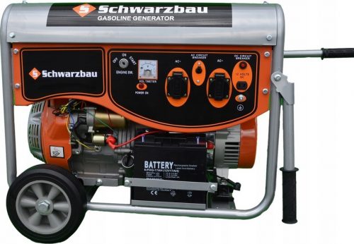 Generatore a benzina monofase Schwarzbau da 6500 W