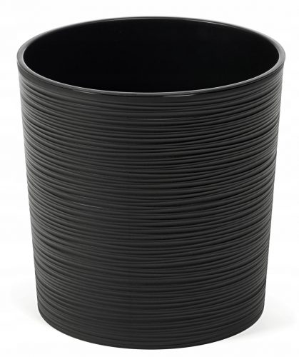 Vaso da giardino - Vaso da fiori Lamela Malwa Dłuto 30 x 30,5 cm nero