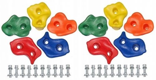 Maniglie, pietre da arrampicata per bambini, 10 pz