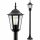 Palo luminoso per il giardino - Palo luminoso Lumiled Bellis E27 110 cm nero