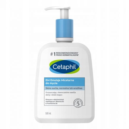  Cetaphil Em emulsione detergente micellare 500 ml