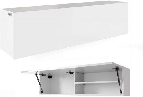  Mobile da bagno sospeso, 120 cm, bianco