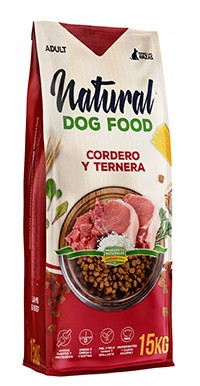  Cibo naturale per cani 15 kg. 62% carne - Niente pollo