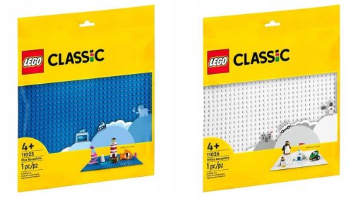  Piastra di costruzione blu LEGO Classic 11025