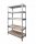  Scaffale da magazzino in metallo Drabest 180 x 90 x 40 cm max 120 kg per ripiano