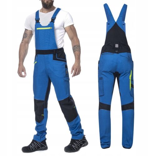 Pantaloni lunghi da lavoro Ardon Salopette da lavoro H6084 blu, taglia 46