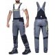 Pantaloni lunghi da lavoro Ardon Work salopette H6098 grigio chiaro taglia 46