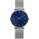  Orologio da donna TORII S34SS.NS, blu navy fashion, classico, elegante