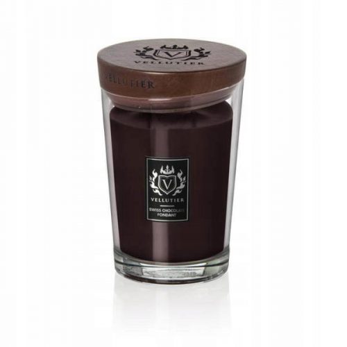 Candela profumata alla colza Swiss Chocolate Fondant Vellutier, 1 pz.