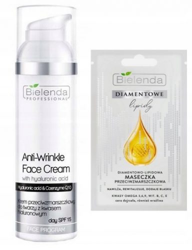  Bielenda Professional Crema viso antirughe 15 SPF crema multitasking giorno e notte 100 ml