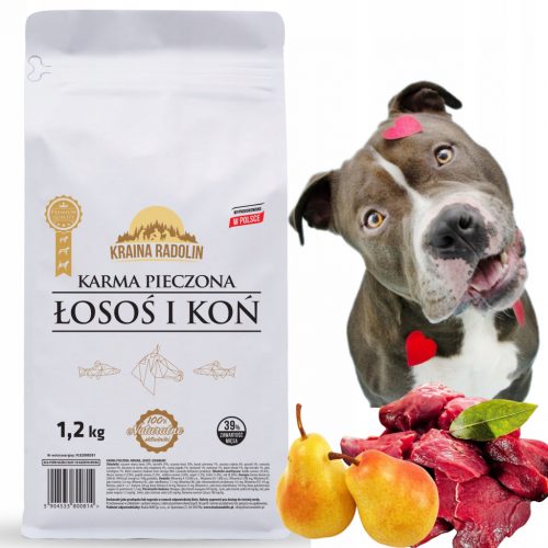  Kraina Radolin cibo secco carne di cavallo 1,2 kg