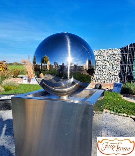  Fontane a sfera per fontana da giardino in acciaio inossidabile