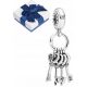  Charms Ciondolo Chiavi dell'amore AMORE Argento 925