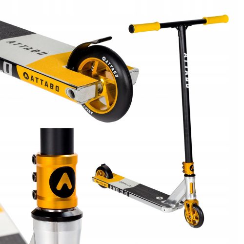  Monopattino freestyle ATTABO EVO 3.0, giallo