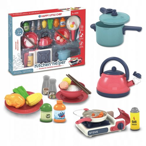  SET CUCINA BOLLITORE CON VAPORE E ACCESSORI VAPORE