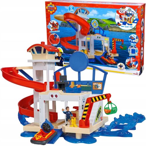  Set della stazione oceanica Sam il pompiere Simba