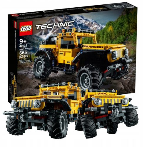  LEGO Technic LEGO JEEP TECHNIC WRANGLER BLOCCHI REALISTICI SET CAMION FUORISTRADA 42122463