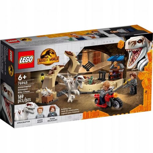  LEGO JURASSIC WORLD INSEGUIMENTO A MOTORE SET 76945