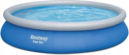 Piscina da giardino - Piscina di espansione rotonda Bestway 457 x 457 cm