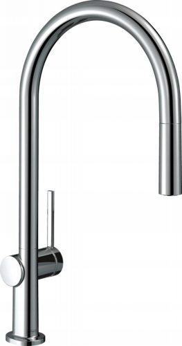 Hansgrohe TALIS M54 SBOX rubinetto da cucina da pavimento, argento