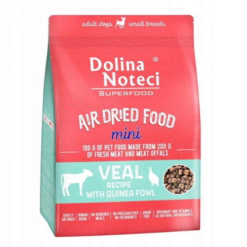  Dolina Noteci cibo secco vitello 1 kg