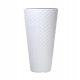  Vaso da fiori Prosperplast 30 cm x 30 x 55 cm diametro 30 cm plastica bianca