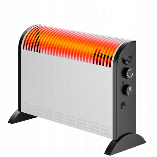 Termoconvettore Extralink 2000 W bianco, nero