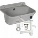  Lavabo, plastica, granito grigio 45