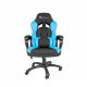  Sedia da gaming Genesis Nitro 330, ecopelle nera e blu