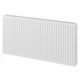 Radiatore a pannello in acciaio Mexen 661 W, bianco, 400 x 600 x 103 mm - attacco laterale