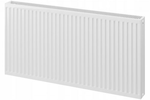 Radiatore a pannello in acciaio Mexen 992 W, bianco, 600 x 600 x 103 mm - attacco laterale