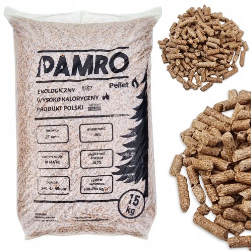 PELLET DI LEGNO SACCO PELLET DI LEGNO 15kg 6MM A1