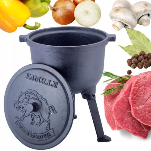 Calderone per gulasch - Kamille calderone da appoggio 5 l