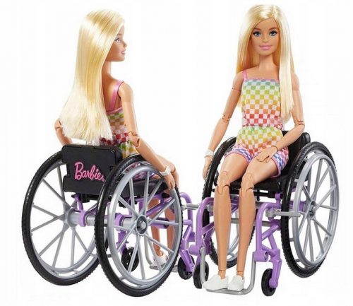 Barbie sedia a rotelle online