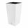  Vaso da fiori Prosperplast 20 cm x 20 x 37,6 cm diametro 20 cm plastica bianca