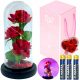 ROSA ETERNA LED IN VETRO REGALO DI SAN VALENTINO