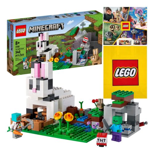  LEGO Minecraft 21181 Fattoria dei conigli + 2 altri prodotti